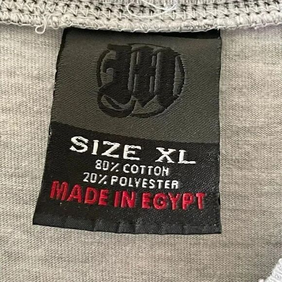 Makaveli  Gray Black Graphic Crewneck Short Sleeves Men’s T-Shirt SZ XL #1218 - Picture 9 of 16